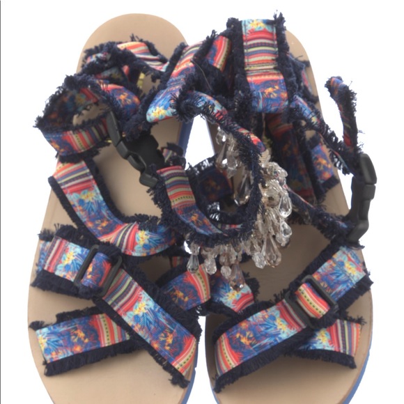 MSGM printed gladiator sandals - Picture 3 of 3